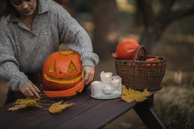 preparing for Halloween